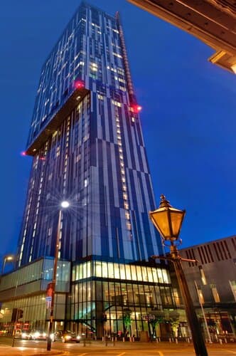 Внешний вид отеля Hilton Manchester Deansgate в Манчестере