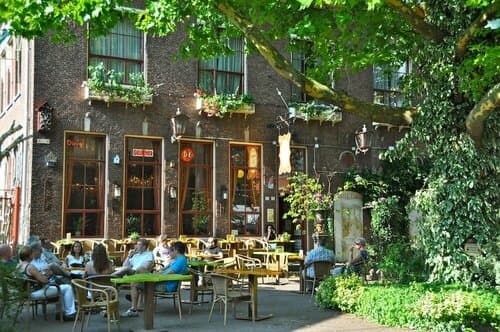 Внешний вид отеля Hotel De Plataan Delft Centrum