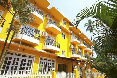 Внешний вид отеля New Image Inn в Калангуте