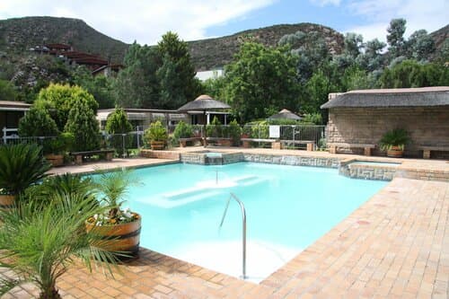 Внешний вид отеля Montagu Springs Resort в Муниципалитете Лангеберге