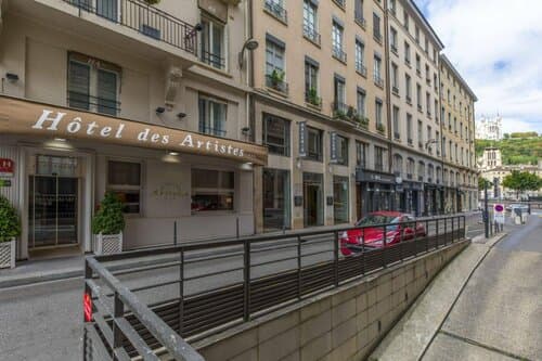 Внешний вид отеля Hotel des Artistes