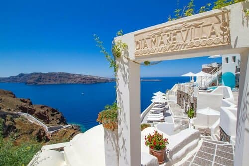 Внешний вид отеля Oia Mare Villas в Муниципальной единице Оиасе