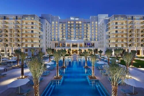 Внешний вид отеля Hilton Abu Dhabi Yas Island в Абу-Даби