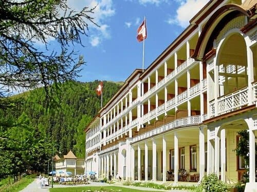 Внешний вид отеля Schatzalp Snow & Mountain Resort в Давосе