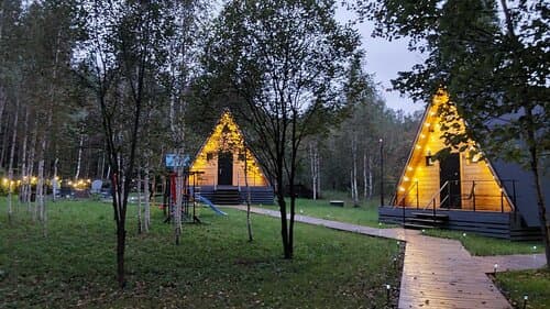 Внешний вид отеля Загорские дубки в России