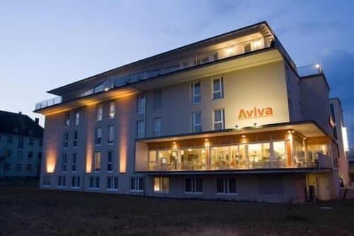 Внешний вид отеля Hotel Aviva в Карлсруэ