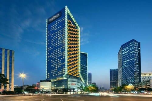 Внешний вид отеля Grand ParcVue Hotel Residence Chengdu в Чэнду