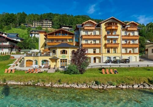 Внешний вид отеля Hotel Grünberger в Берхтесгадене