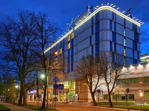 Внешний вид отеля Radisson Blu Hotel, Kaliningrad
