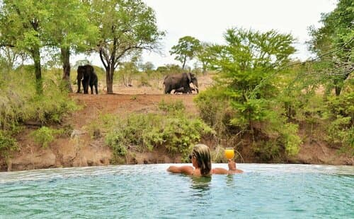 Внешний вид отеля Imbali Safari Lodge