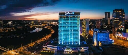 Внешний вид отеля Radisson Blu