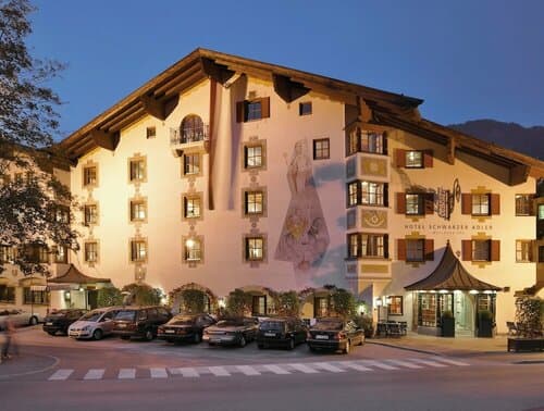 Внешний вид отеля Hotel Schwarzer Adler Kitzbühel - Adults only