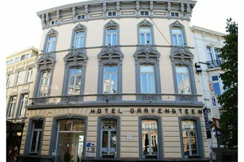 Внешний вид отеля Hotel Gravensteen в Генте