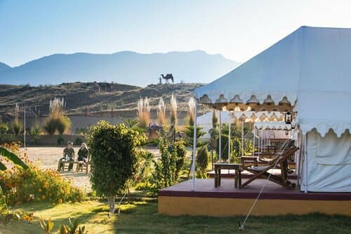 Внешний вид отеля Pushkar Adventure Desert Camp