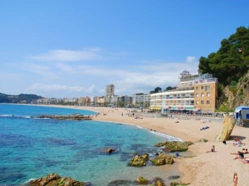 Внешний вид отеля Hotel Rosamar Maxim в Льорет-де-Маре