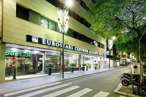 Внешний вид отеля Eurostars Centrum Alicante в Аликанте