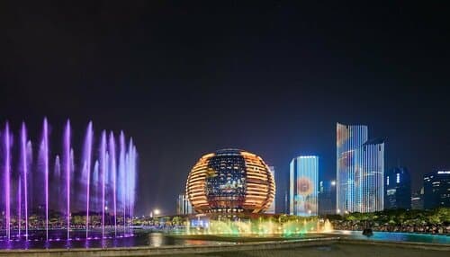 Внешний вид отеля InterContinental Hangzhou, an Ihg Hotel в Ханчжоу