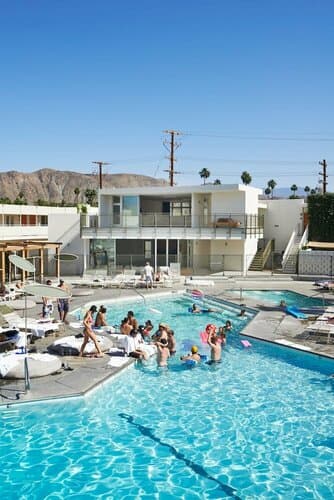 Внешний вид отеля Ace Hotel and Swim Club в Палм-Спрингс