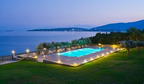 Внешний вид отеля Europa Beach Hotel в Муниципальной единице Галаксидио