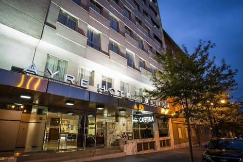 Внешний вид отеля Hotel Zentral Ramiro i Oviedo в Овьедо