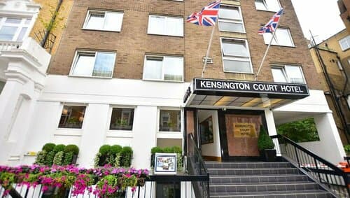 Внешний вид отеля Kensington Court Hotel в Лондоне