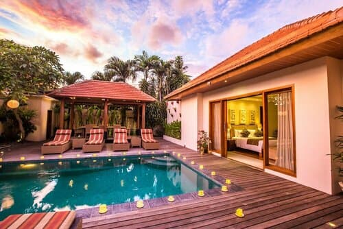 Внешний вид отеля Villa Seriska Dua Sanur Bali в Денпасаре