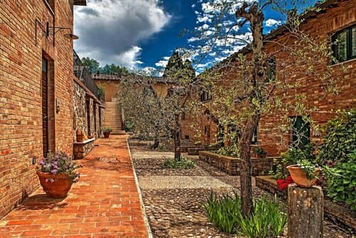 Внешний вид отеля Borgo Grondaie в Сиене