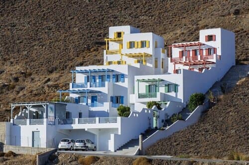 Внешний вид отеля Aelia Apartments & Suites в Греции