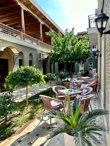 Внешний вид отеля Malika-Bukhara в Бухаре