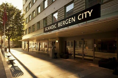 Внешний вид отеля Scandic Bergen City