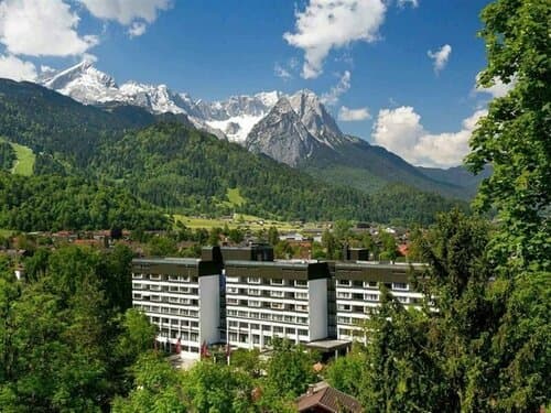 Внешний вид отеля Mercure Hotel Garmisch Partenkirchen в Гармиш-Партенкирхене