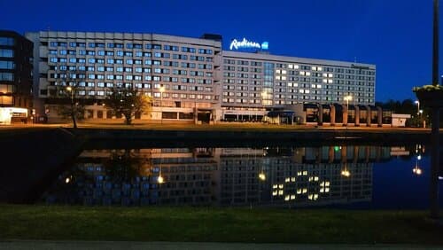 Внешний вид отеля Radisson Blu Daugava