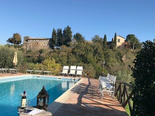 Внешний вид отеля Borgo di Tragliata в Фьюмичино