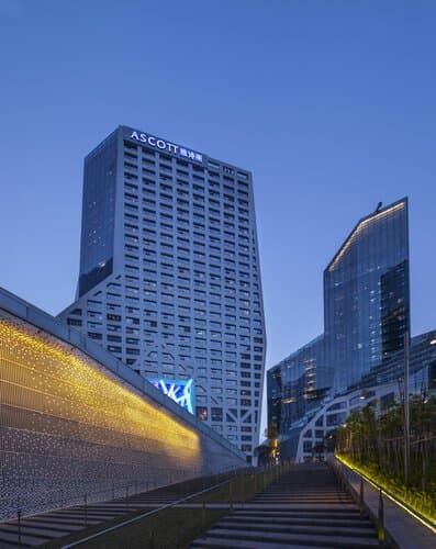 Внешний вид отеля Ascott Raffles City Chengdu