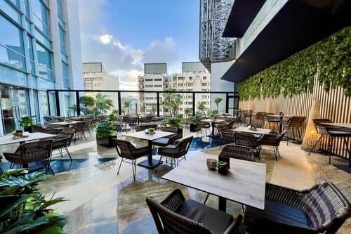 Внешний вид отеля Kenzi Tower Hotel в Касабланке