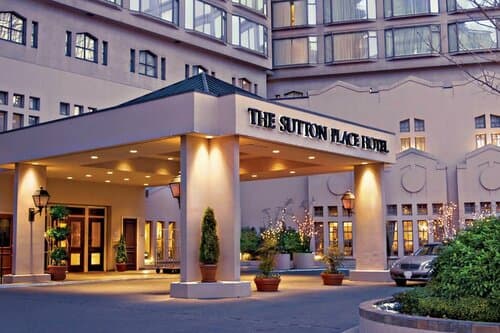 Внешний вид отеля The Sutton Place Hotel Vancouver в Ванкувере