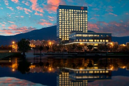 Внешний вид отеля Sheraton Qingdao Licang Hotel в Циндао
