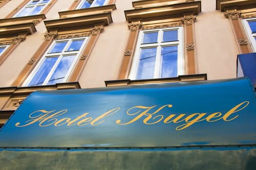 Внешний вид отеля Hotel Kugel в Вене