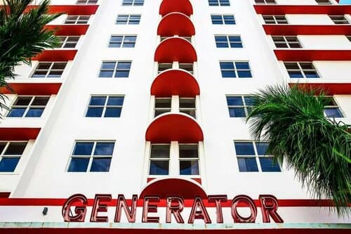 Внешний вид отеля Generator Miami в Майами-Бич