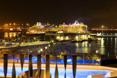 Внешний вид отеля Sercotel Puerto de La Luz в Лас-Пальмас-де-Гран-Канарии