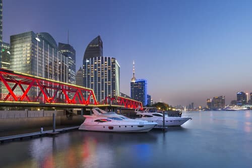 Внешний вид отеля Mandarin Oriental Pudong, Shanghai