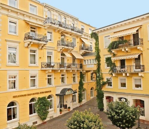 Внешний вид отеля Heliopark Bad Hotel в Баден-Бадене
