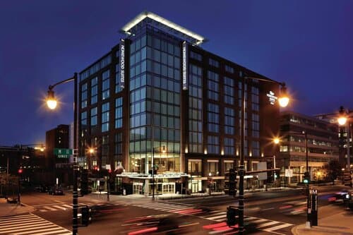 Внешний вид отеля Homewood Suites by Hilton Washington Dc Capitol-Navy Yard в Вашингтоне