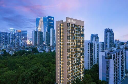 Внешний вид отеля Citadines Xinghai Suzhou в Сучжоу