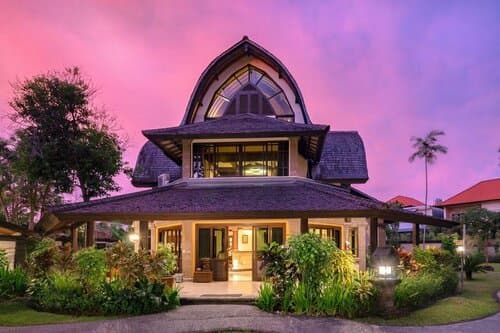 Внешний вид отеля Hotel Vila Lumbung в Керобокане Келоде