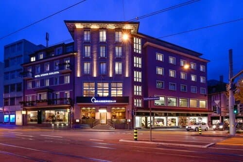 Внешний вид отеля Hotel Sternen Oerlikon в Цюрихе