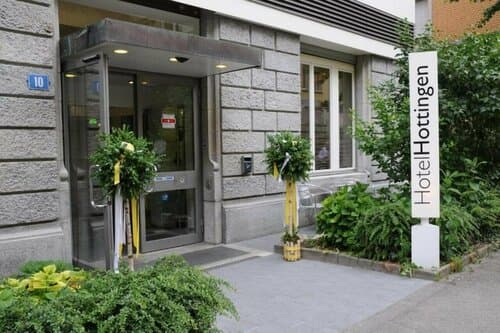 Внешний вид отеля Hotel Hottingen в Цюрихе