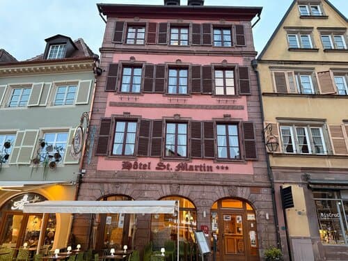Внешний вид отеля Hotel Saint-Martin в Кольмаре