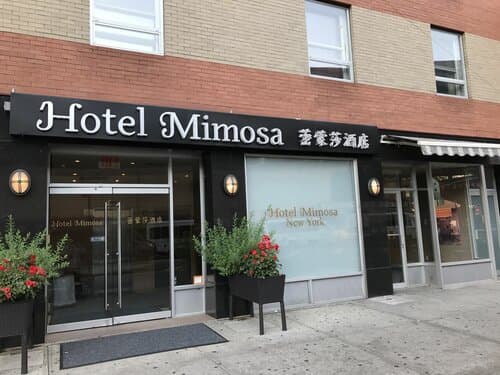 Внешний вид отеля Hotel Mimosa в Нью-Йорке Сити
