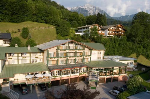 Внешний вид отеля Alpenhotel Fischer в Берхтесгадене